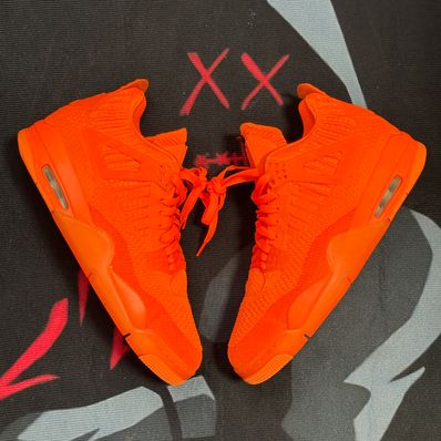 NIKE AIR JORDAN 4 RETRO "FLYKNIT ORANGE"