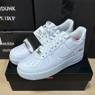 Supreme × Nike Air Force 1 Low "White"