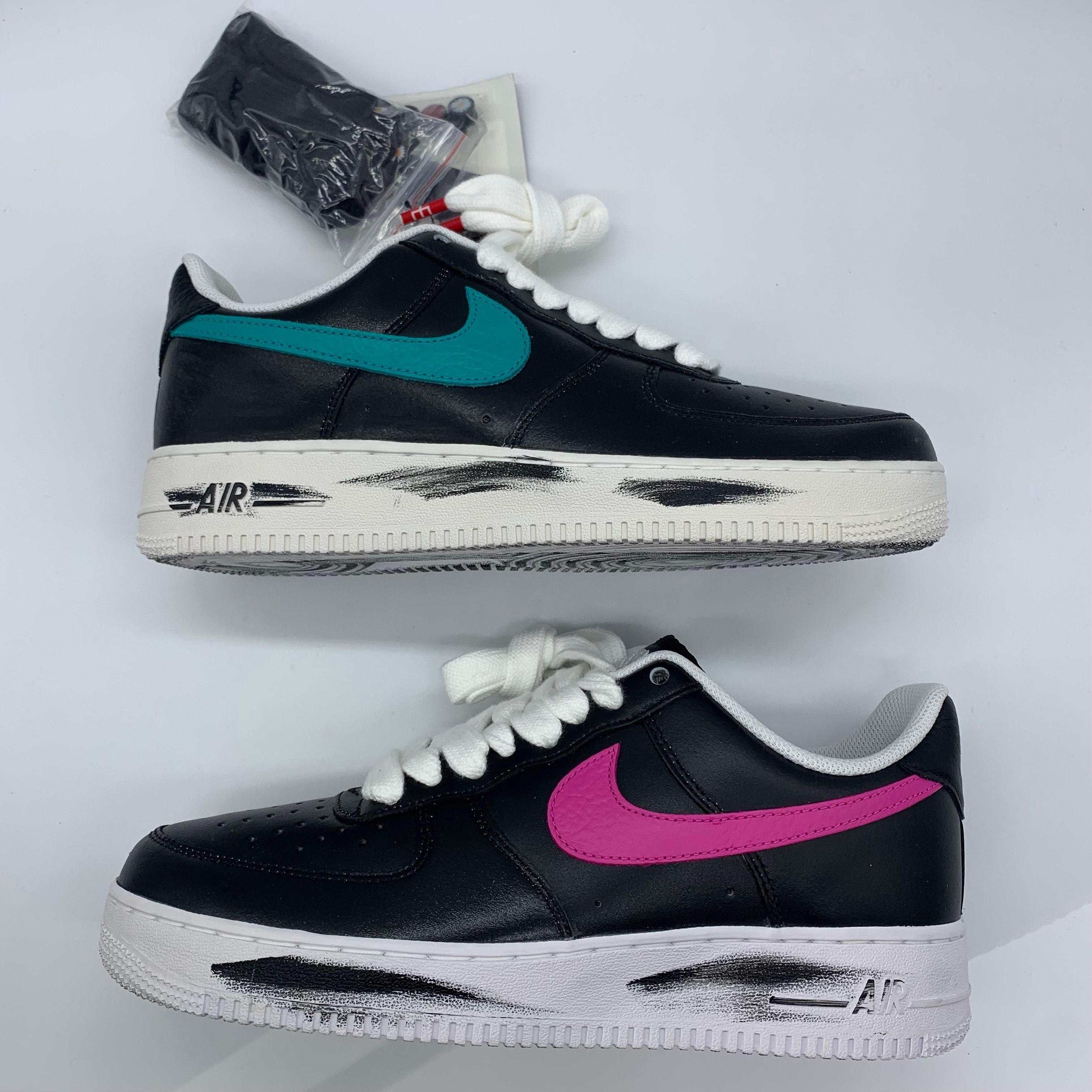 PEACEMINUSONE × Nike Air Force 1 Low '07 Para-Noise 3.0 "Black and Multi-Color" / G-DRAGON
