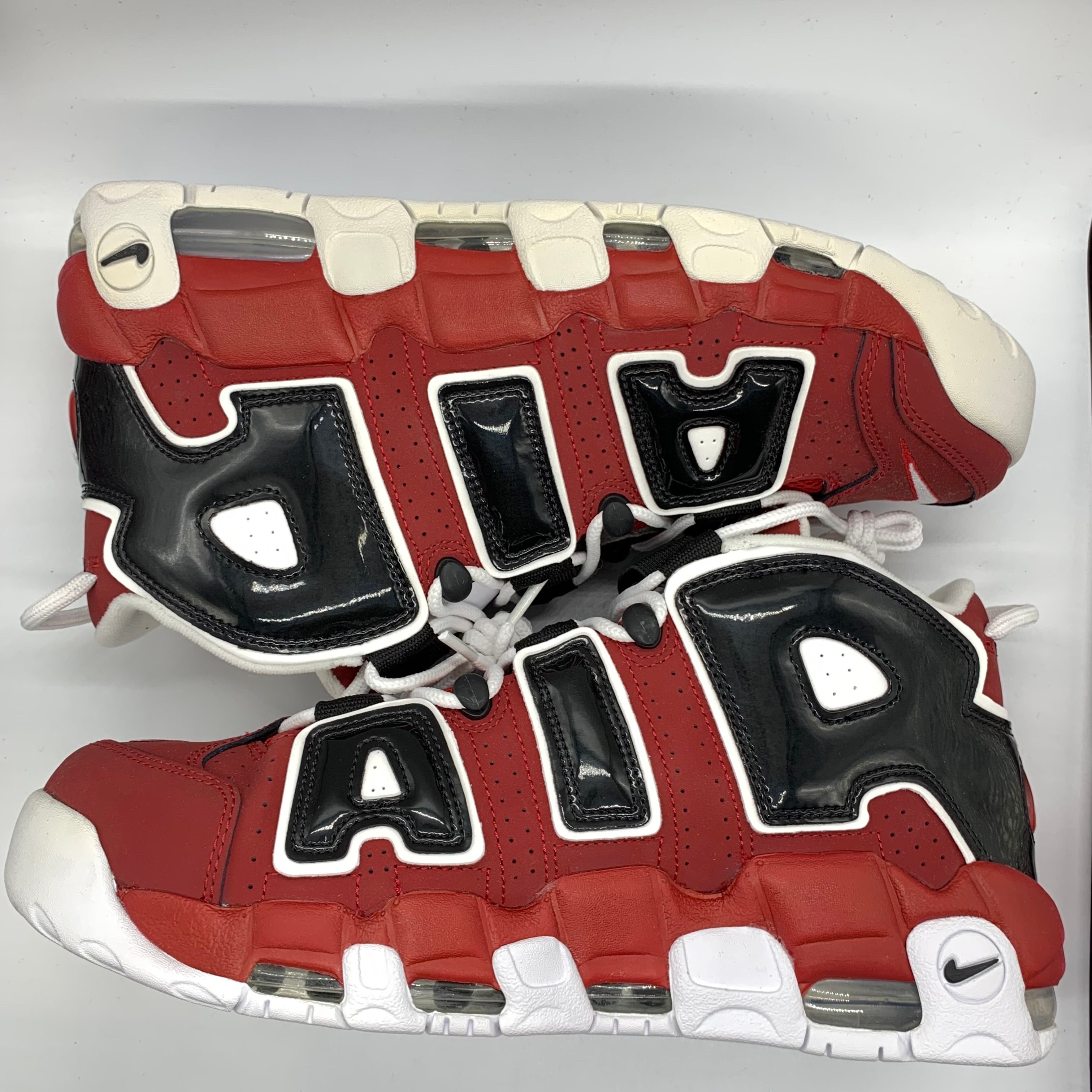 Nike Air More Uptempo ’96 "Black and Varsity Red" (2021)