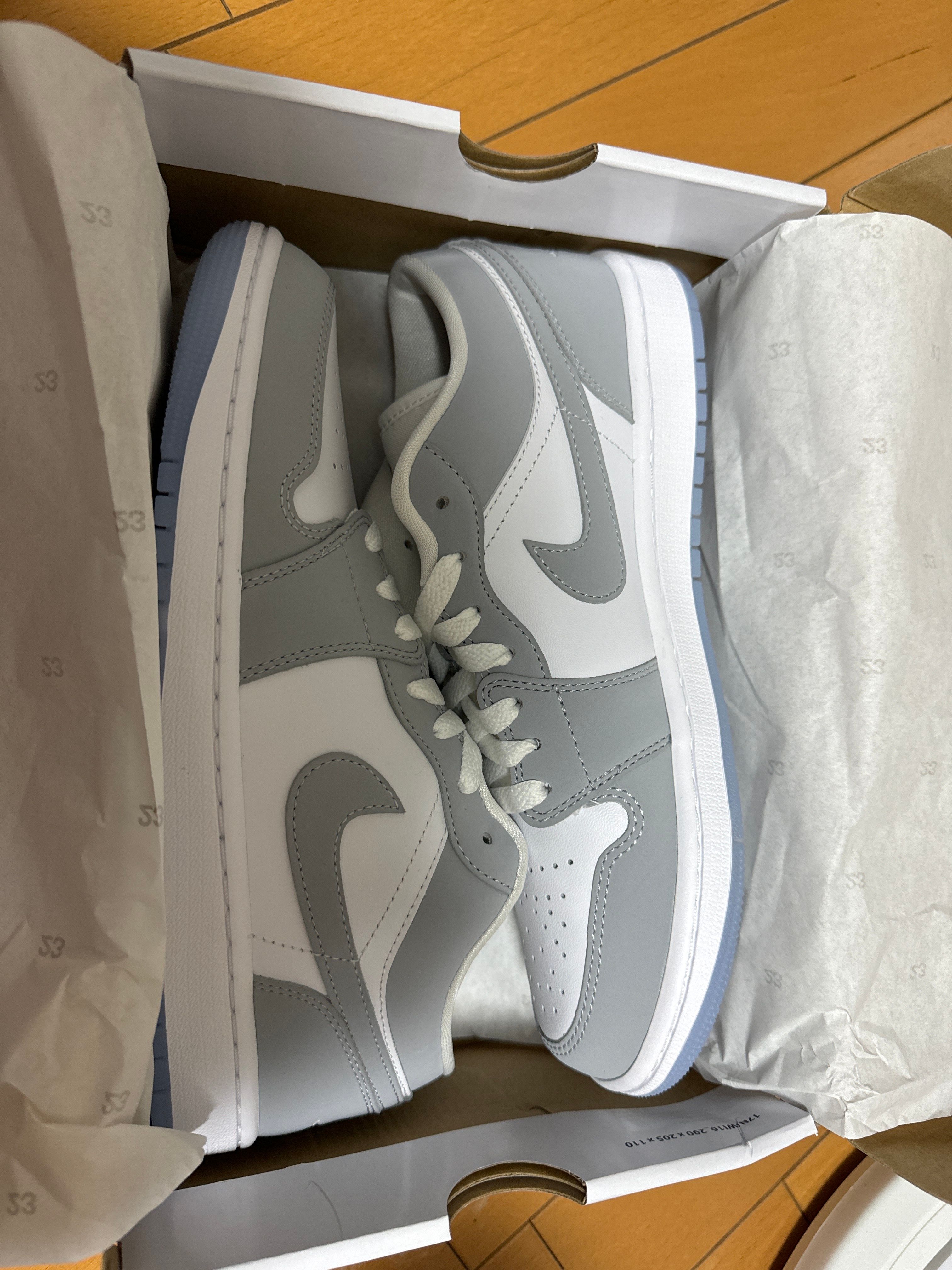 Nike Women's Air Jordan 1 Low "Wolf Grey"