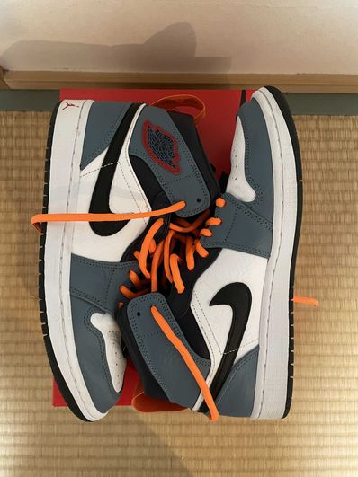 FACETASM × Nike Air Jordan 1 Mid "White/Navy"