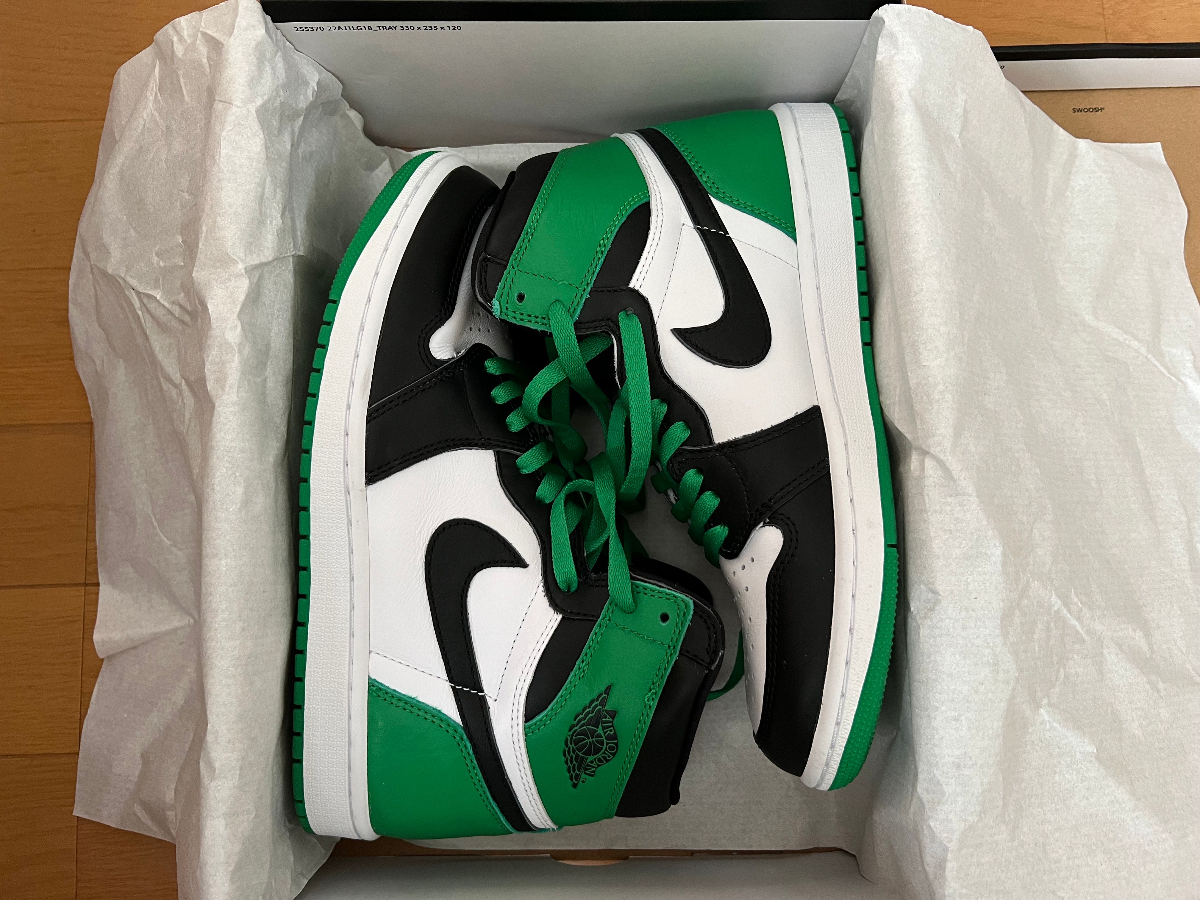 Nike Air Jordan 1 Retro High OG "Celtics/Black and Lucky Green" (2023)