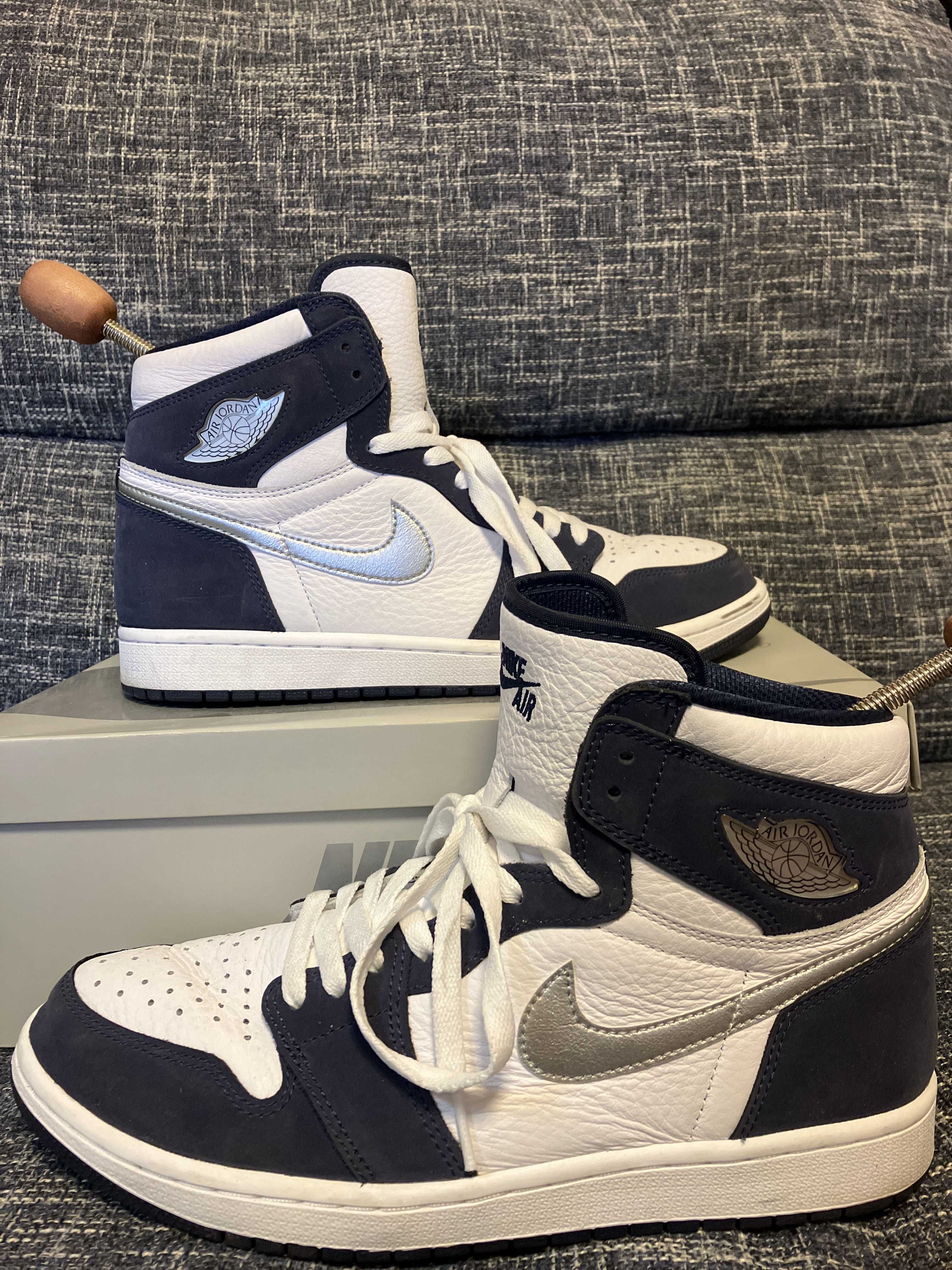 Nike Air Jordan 1 High OG CO.JP "White/Midnight Navy" (2020)(ブリーフケースなし)
