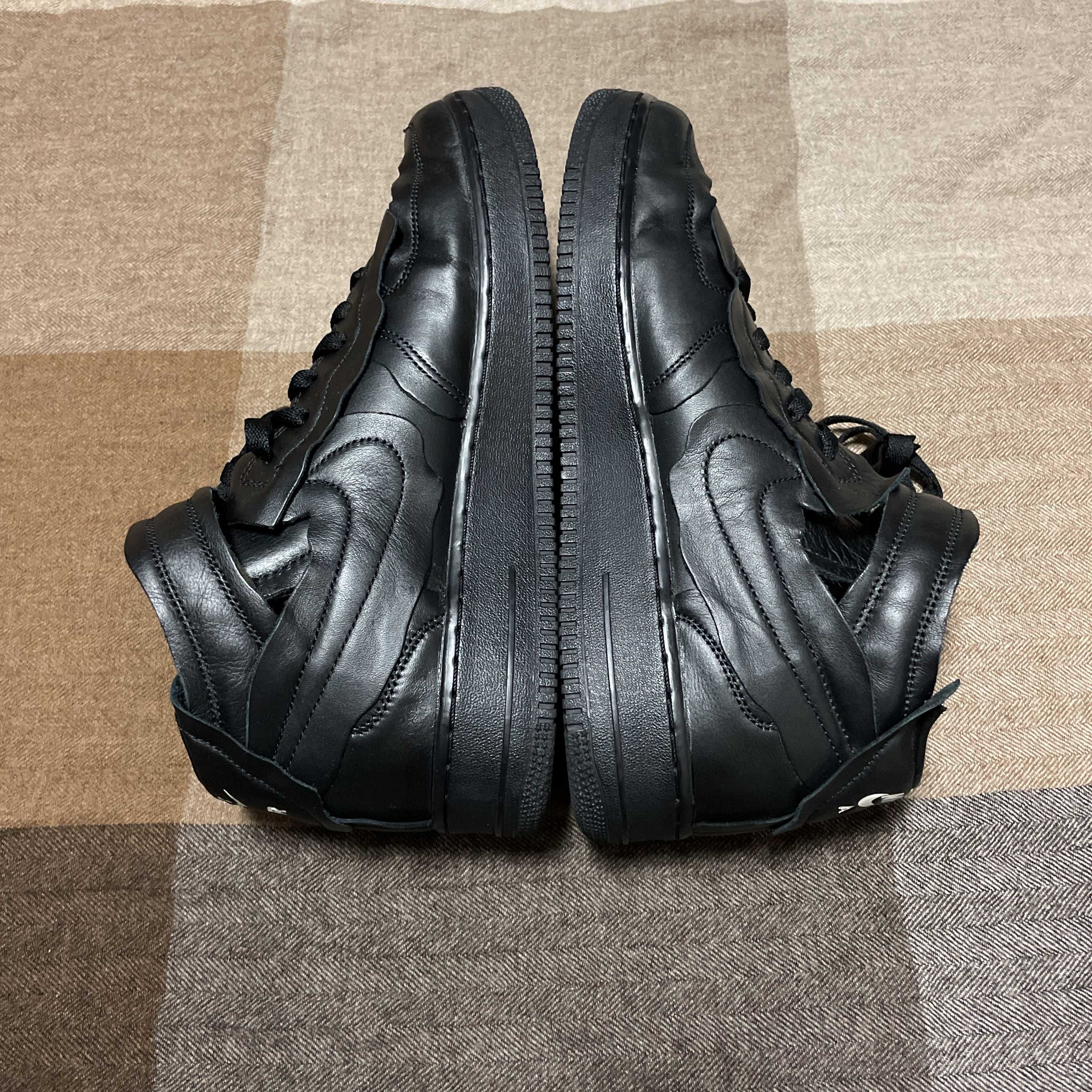 COMME des GARCONS × NIKE AIR FORCE 1 MID "BLACK"