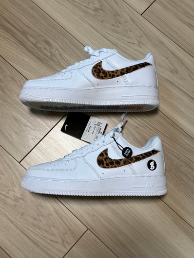 GOODENOUGH × Supreme × Nike Air Force 1 Low "White/Leopard" (25SS Week15)