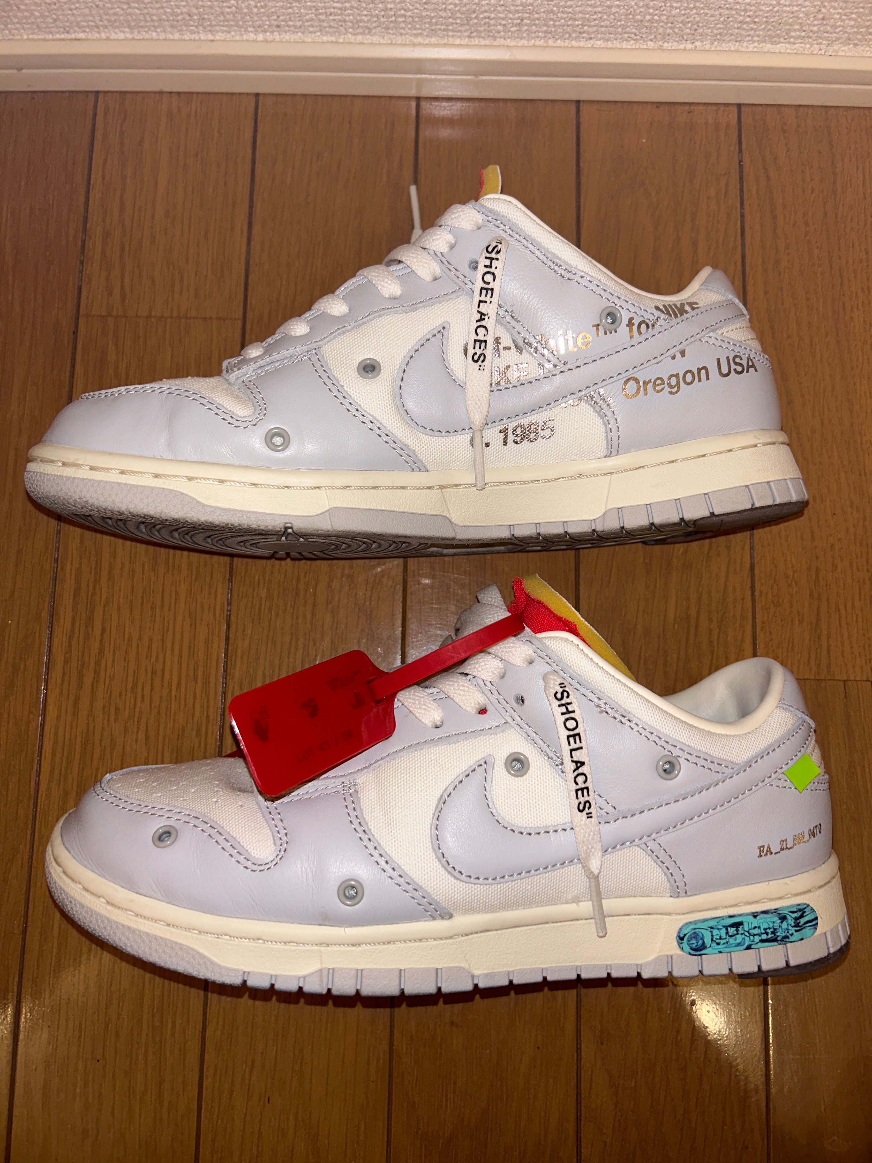 Off-White × Nike Dunk Low 1 of 50 "Lot.45"