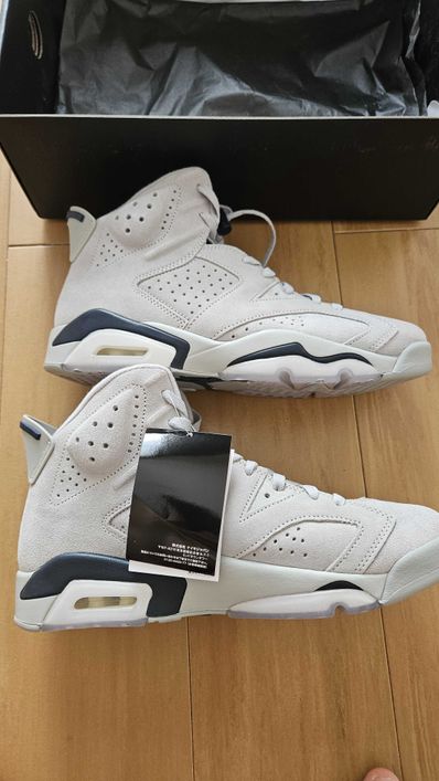 Nike Air Jordan 6 "Magnet and College Navy"