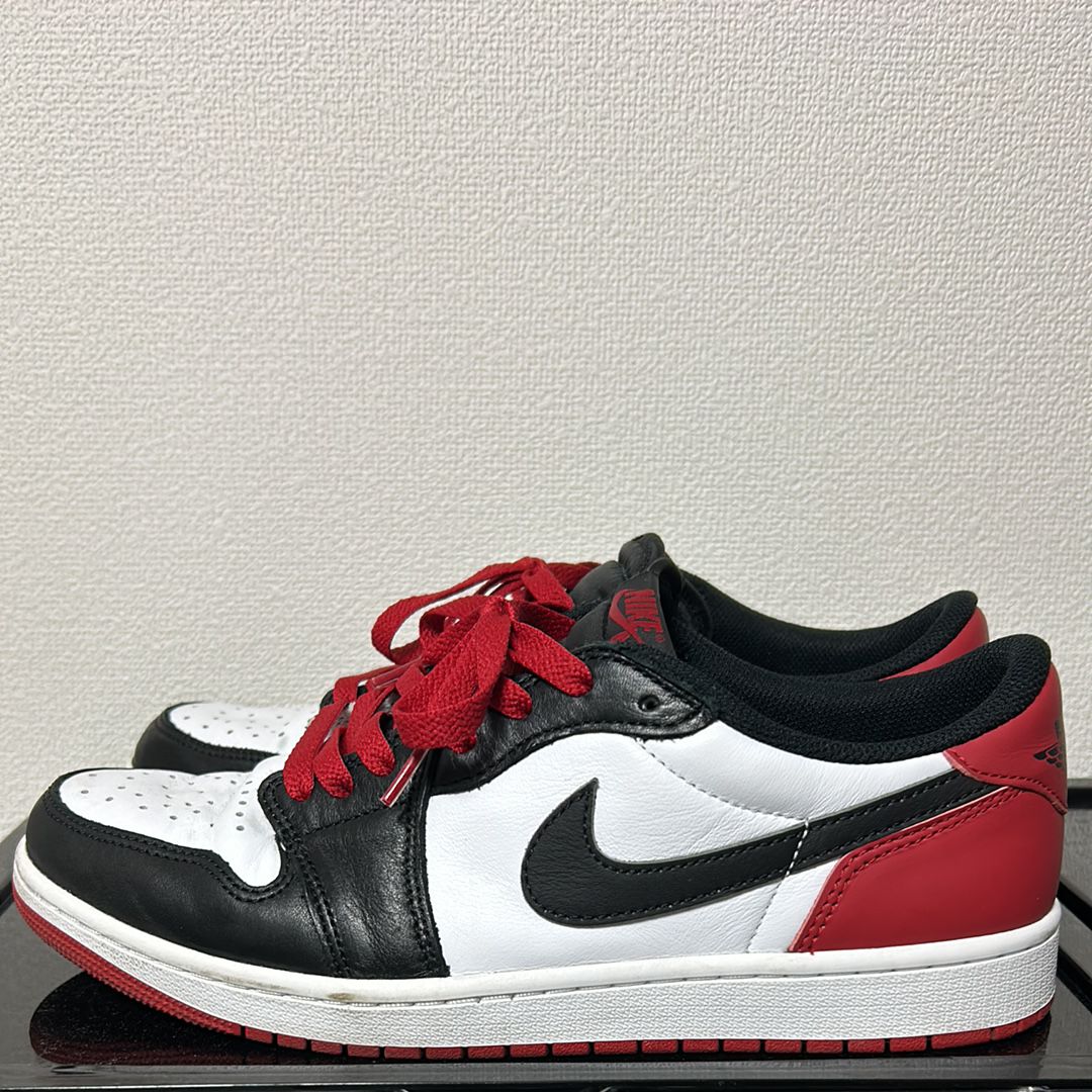Nike Air Jordan 1 Retro Low OG "Black Toe"