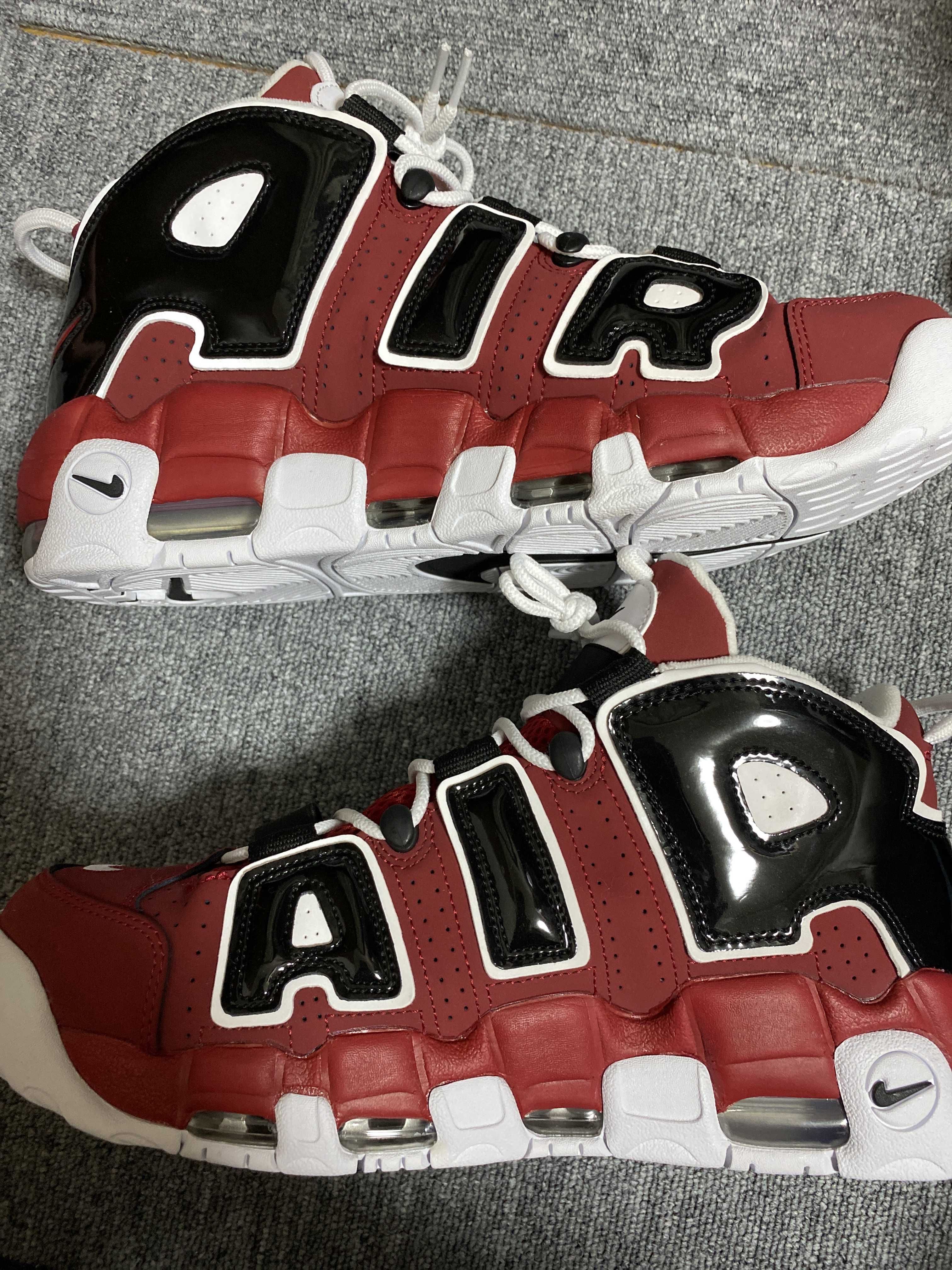 NIKE AIR MORE UPTEMPO ’96 "VARSITY RED/WHITE/BLACK"(2017)