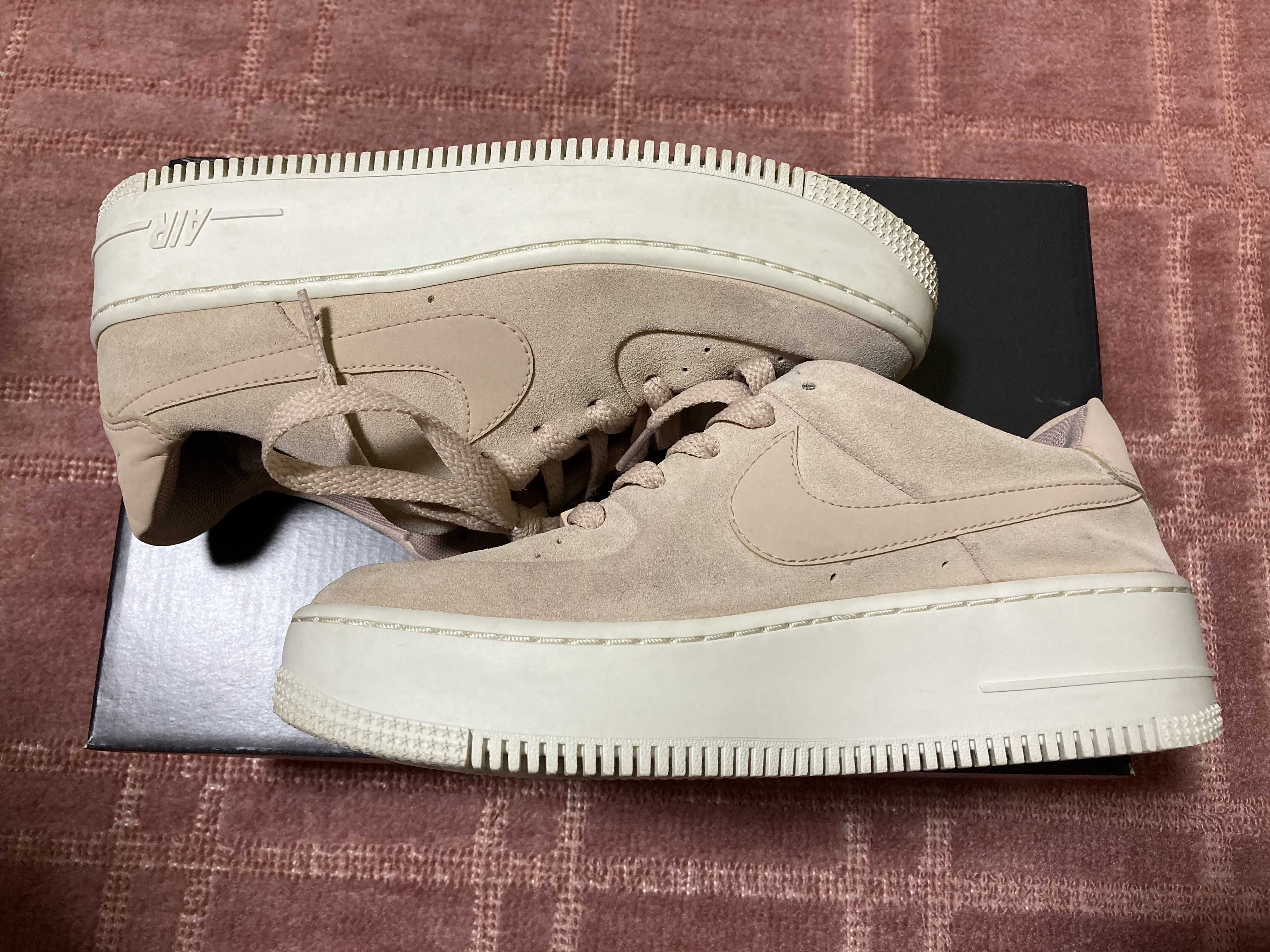 Nike Women's Air Force 1 Sage Low "Particle Beige"
