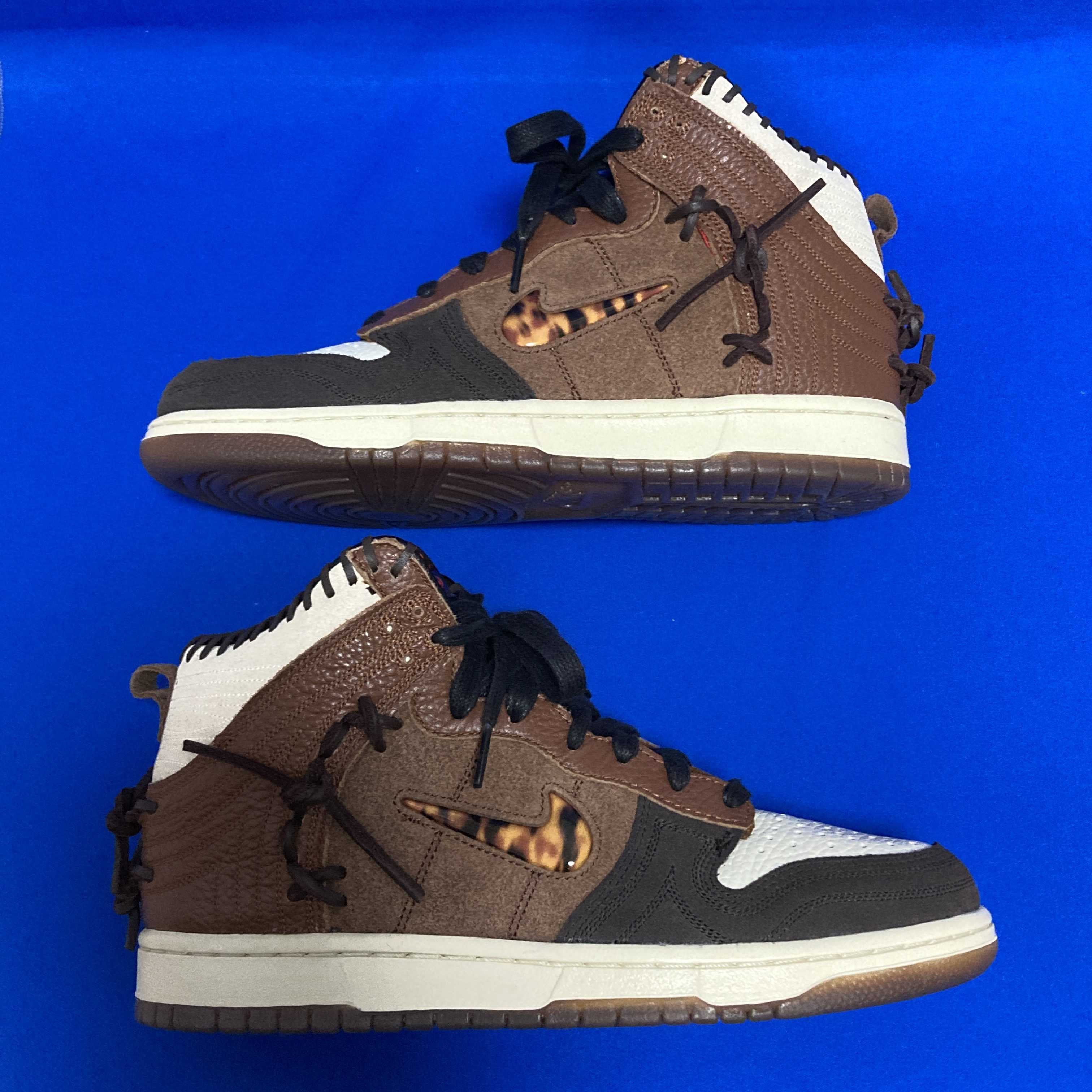 Bodega × Nike Dunk High "Legend Fauna Brown"