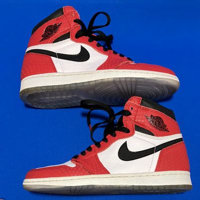 Spiderman × Nike Air Jordan 1 Origin Story "Gym Red/White/Photo Blue/Black"