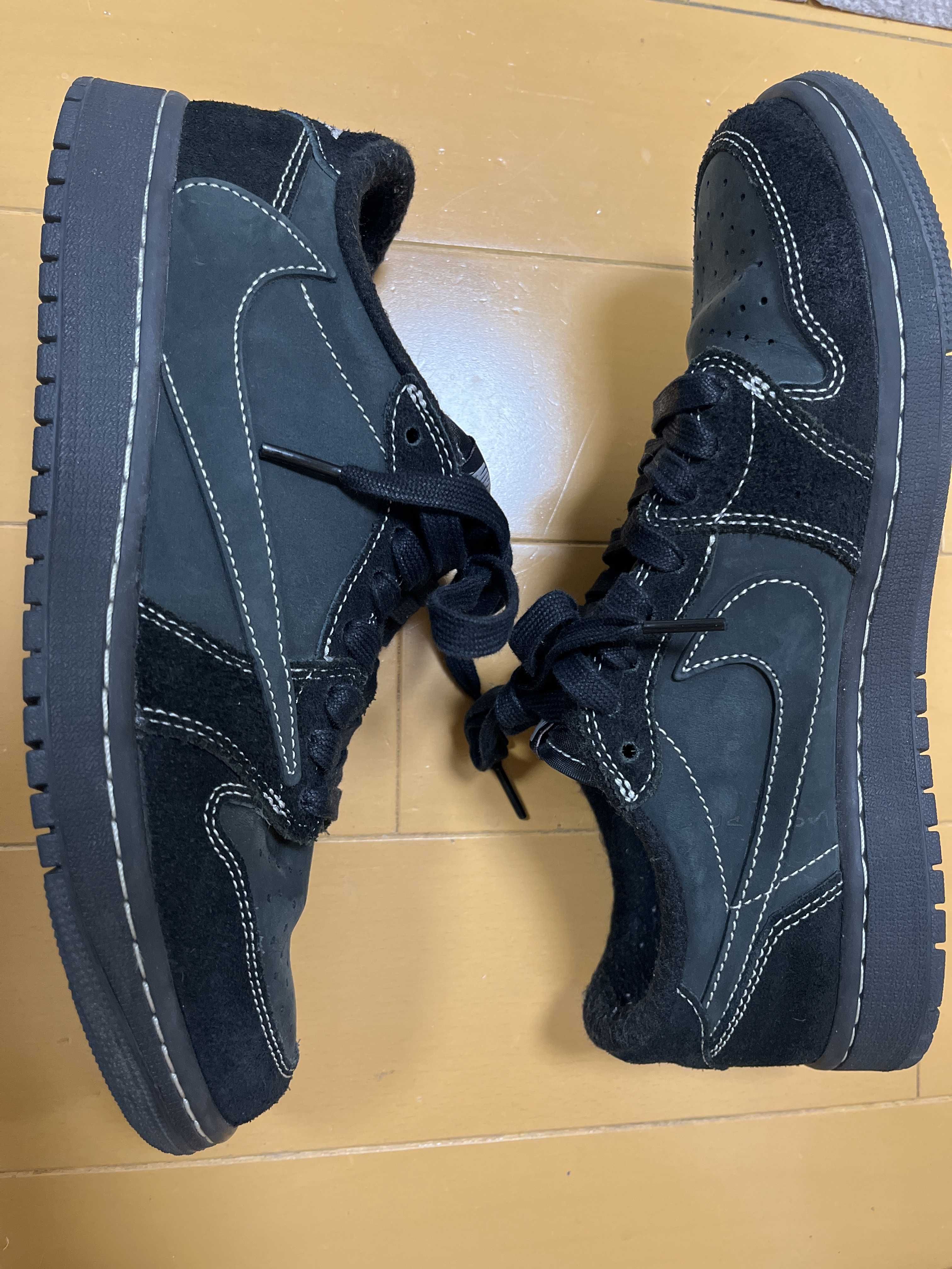 Travis Scott × Nike Air Jordan 1 Low OG SP "Black Phantom"