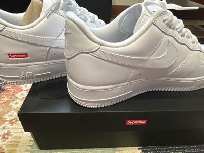 Supreme × Nike Air Force 1 Low "White"
