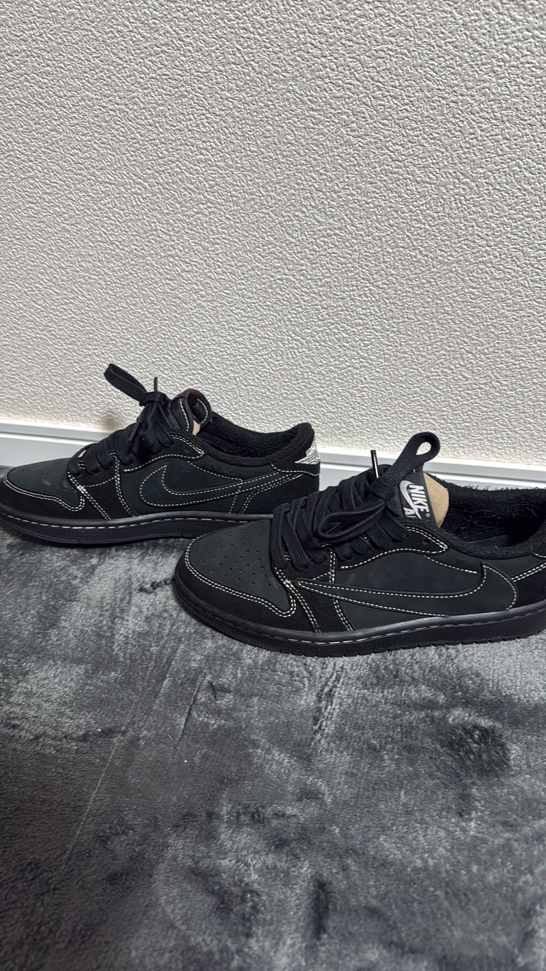 Travis Scott × Nike Air Jordan 1 Low OG SP "Black Phantom"