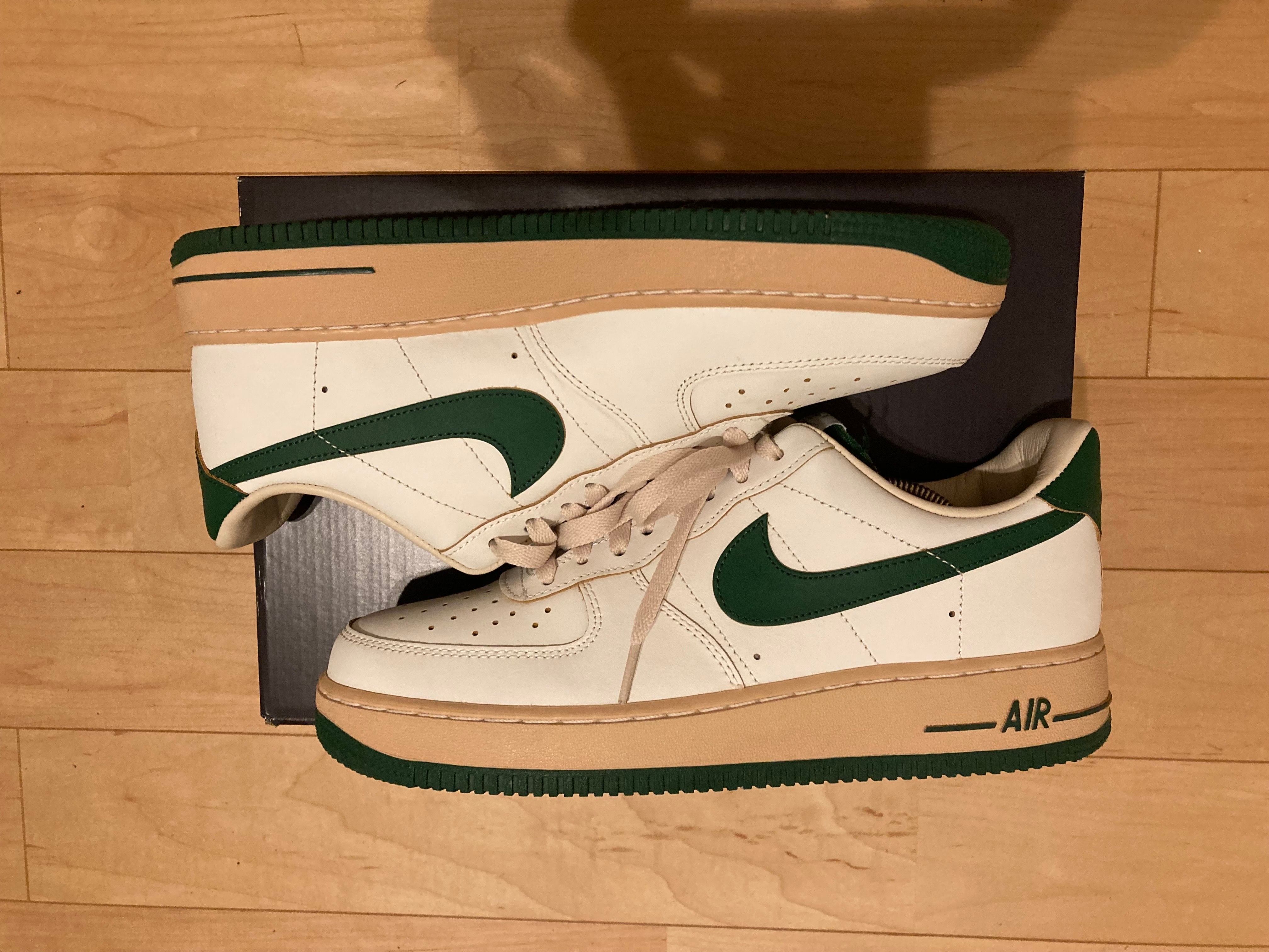 Nike Women's Air Force 1 Low "Green and Muslin"