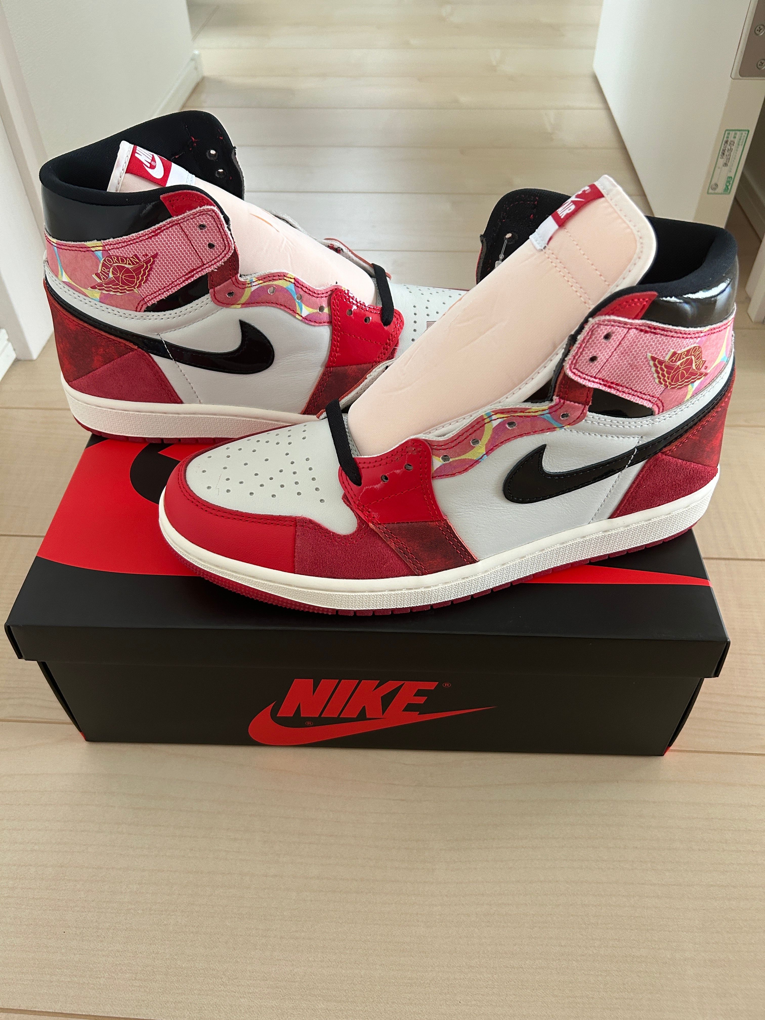 Spider-Man × Nike Air Jordan 1 Retro High OG SP "Spider-Man: Across the Spider-Verse/University Red"
