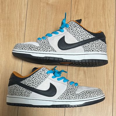 Nike SB Dunk Low Pro Electric Safari "Phantom and Black"