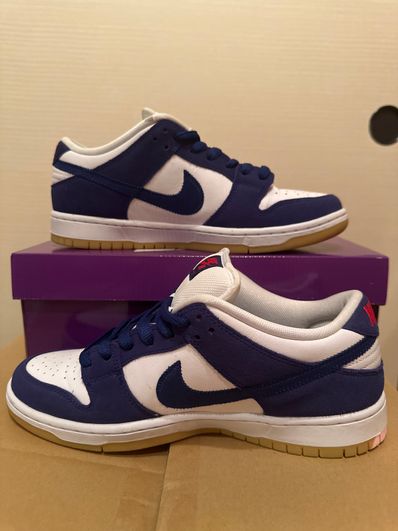 Nike SB Dunk Low "Los Angeles Dodgers/Deep Royal Blue"