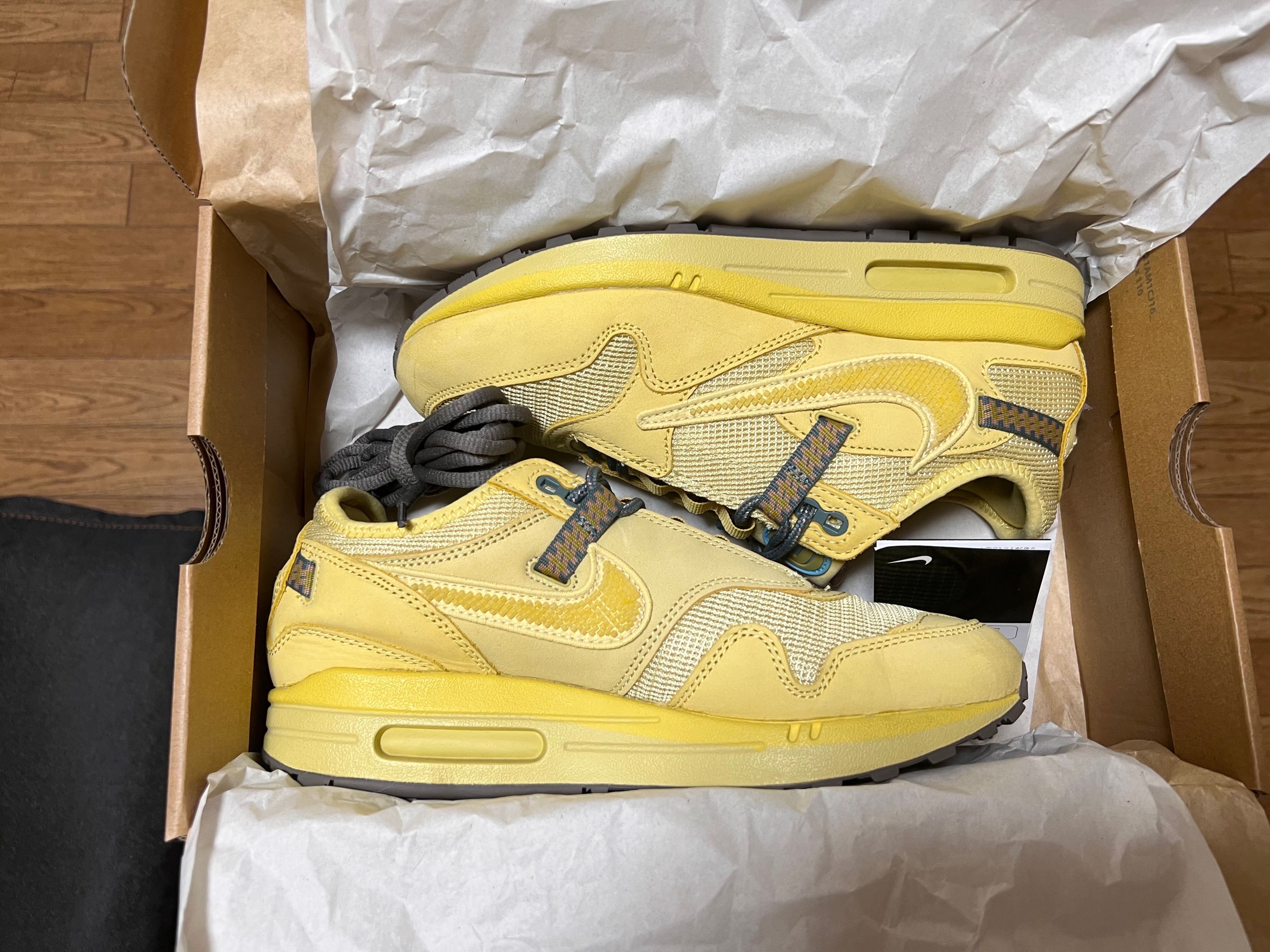Travis Scott × Nike Air Max 1 "CACT.US Gold"