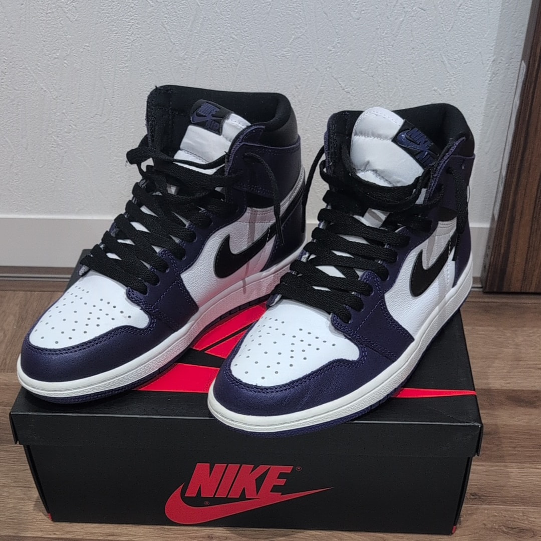 Nike Air Jordan 1 Retro High OG "Court Purple/White/Black" (2020)