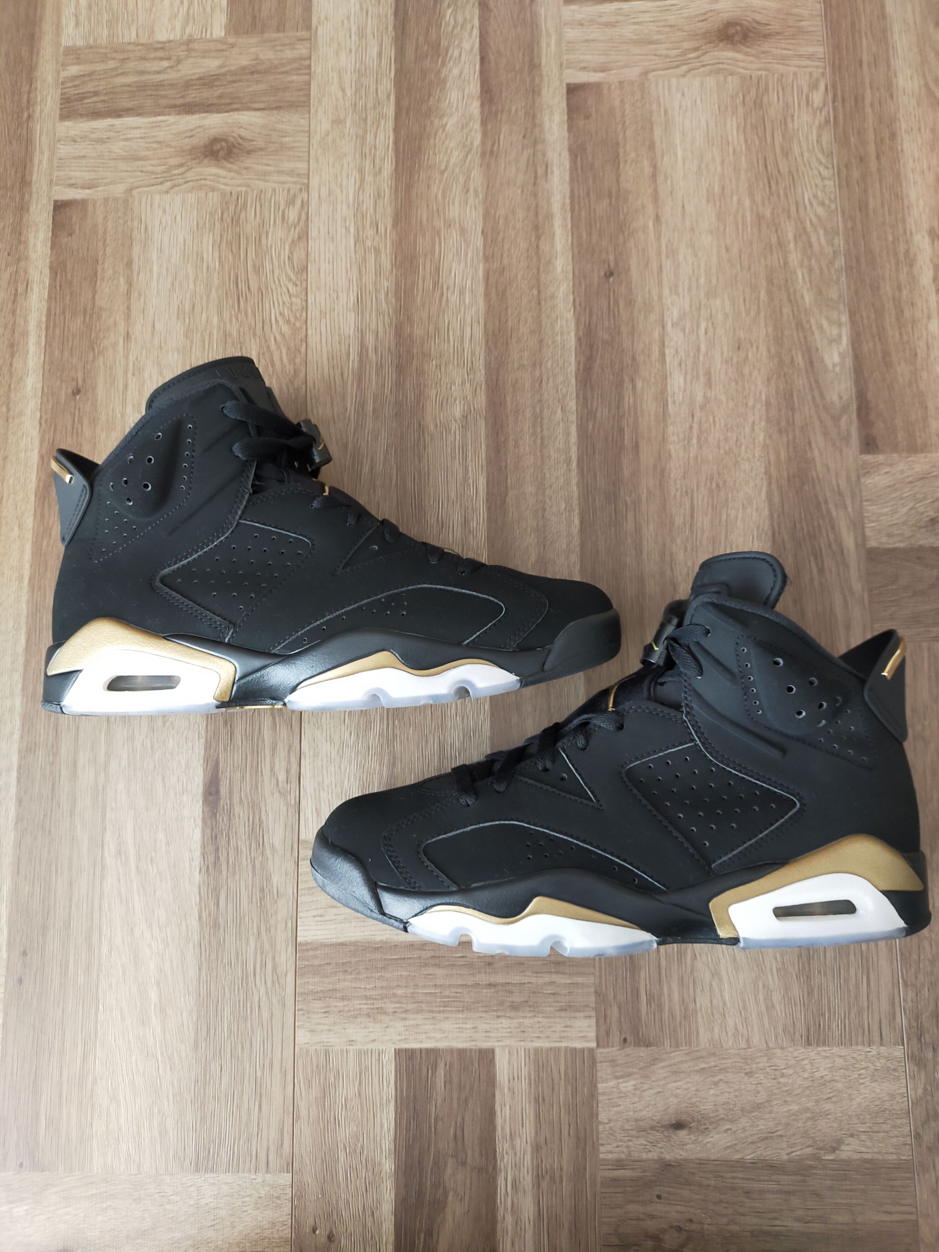 Nike Air Jordan 6 DMP "Black/Metallic Gold" (2020)  
