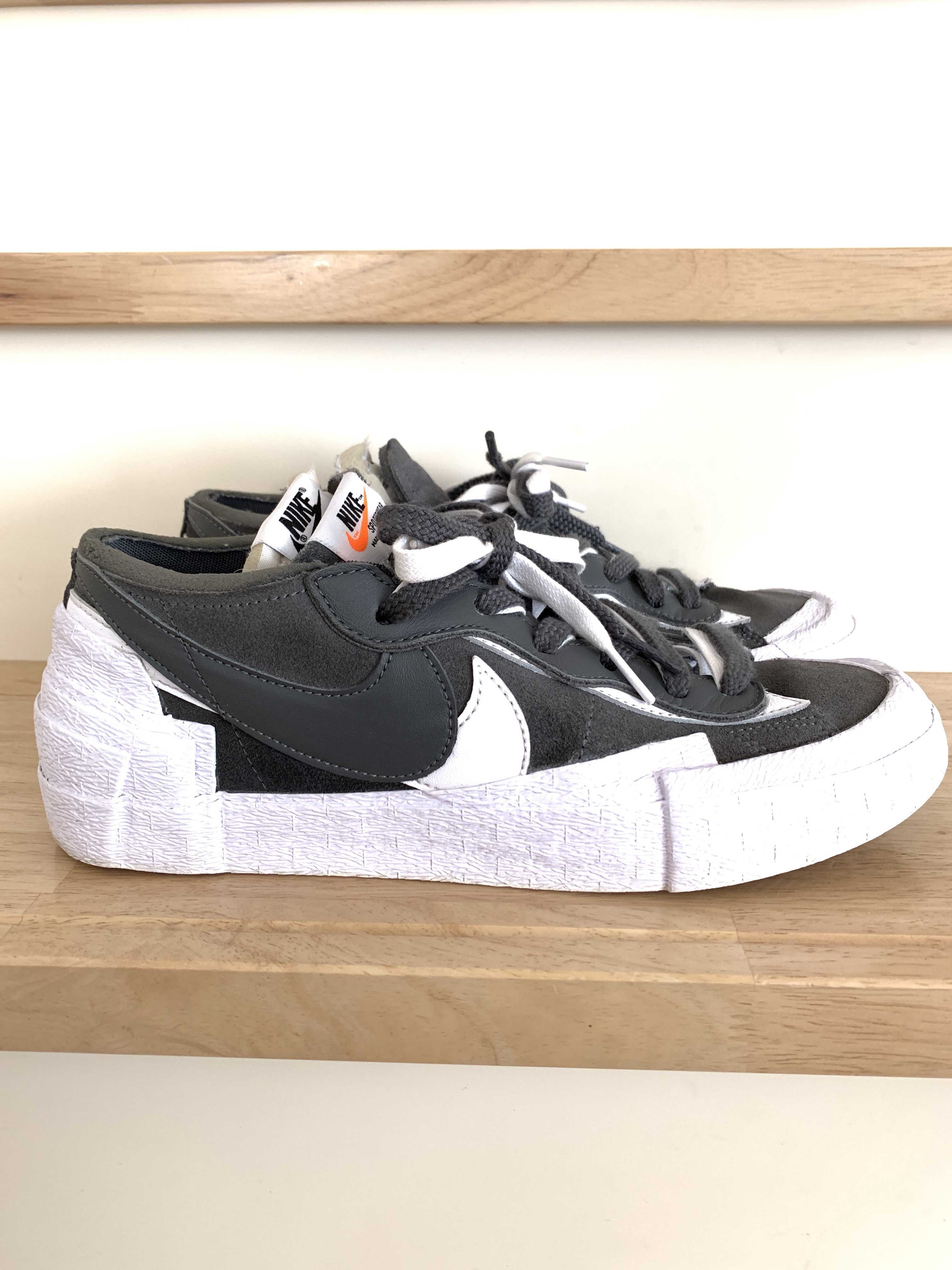 Sacai × Nike Blazer Low "Iron Grey"