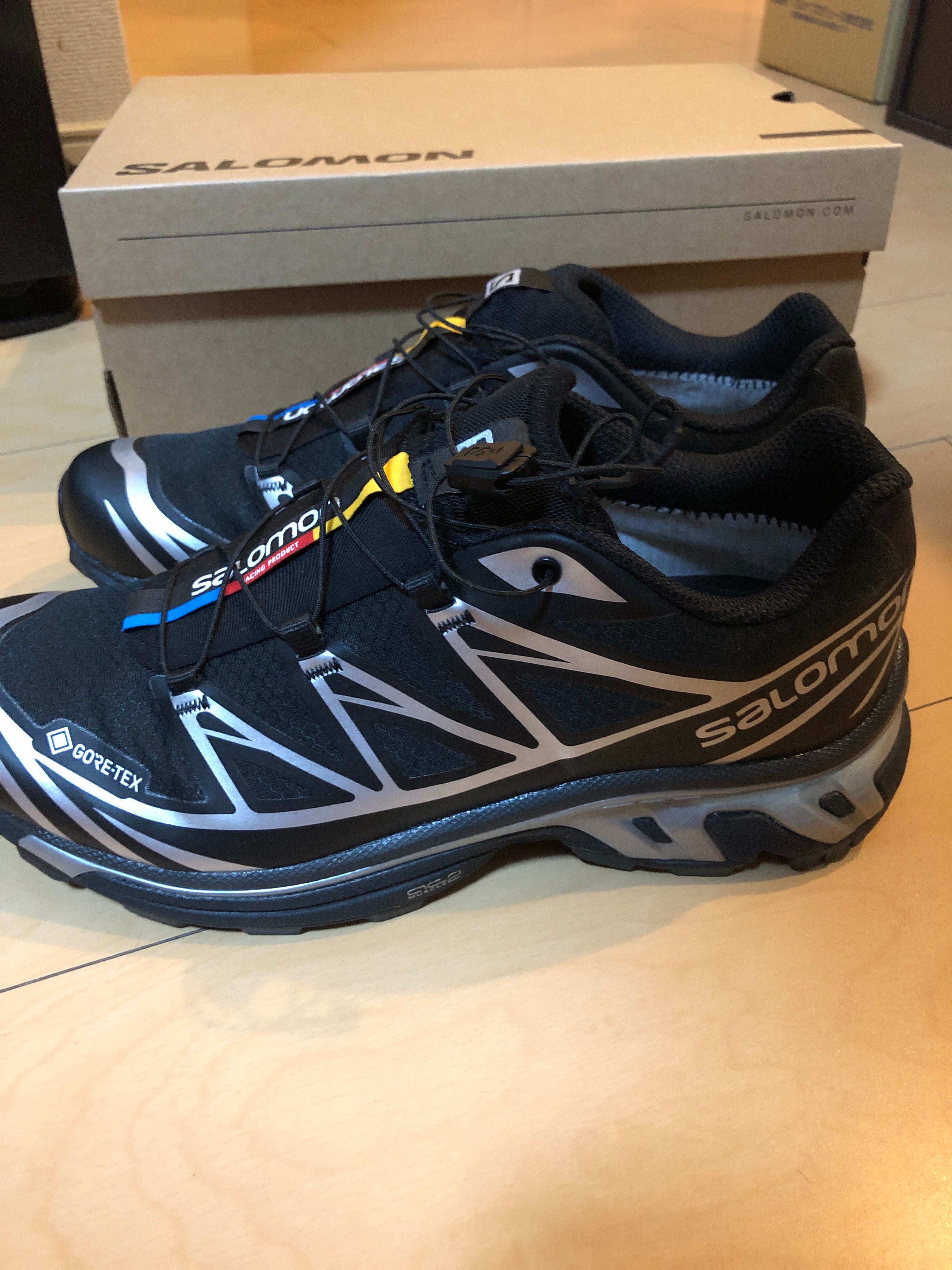 Salomon XT-6 GORE-TEX "Black/Footwear Silver"