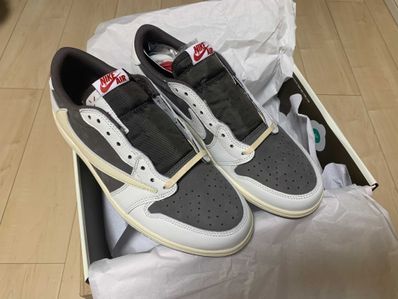 Travis Scott × Nike Air Jordan 1 Low OG SP "Reverse Mocha/Sail and Ridgerock"