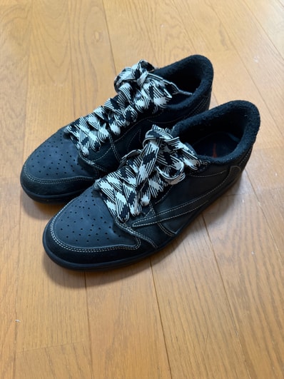 Travis Scott × Nike Air Jordan 1 Low OG SP "Black Phantom"