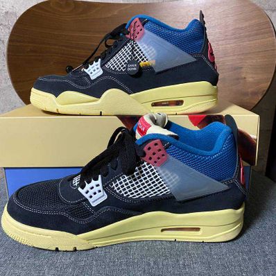 UNION × Nike Air Jordan 4 "Off Noir"
