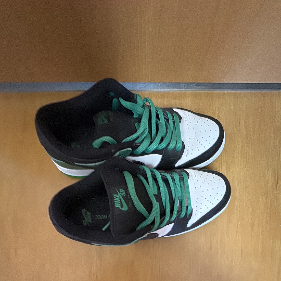 Nike SB Dunk Low Pro "Black and Classic Green"