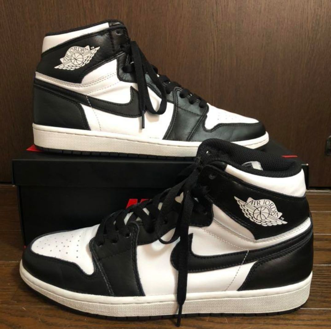 Nike Air Jordan 1 Retro High OG "Black/White" (2014)