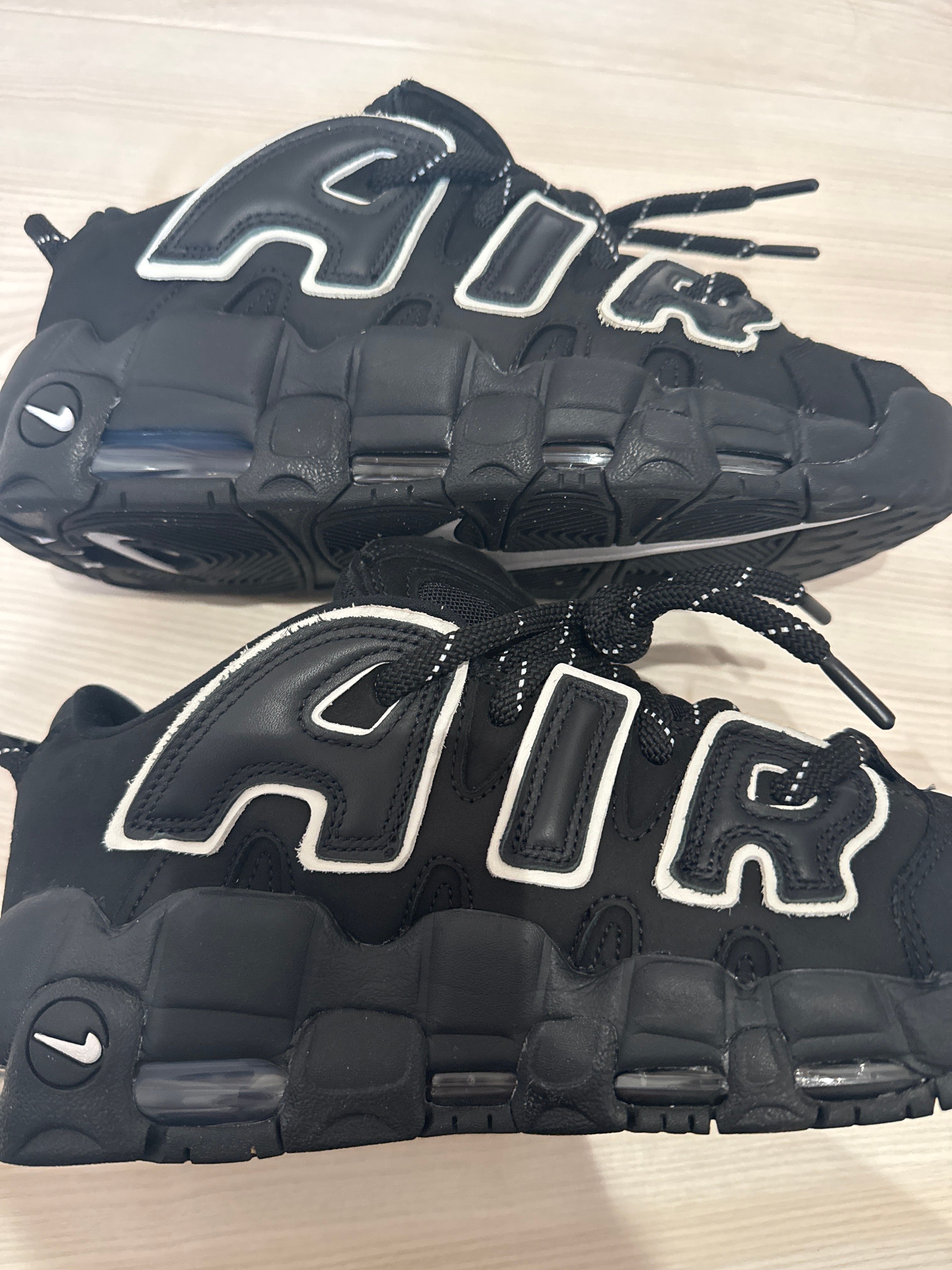 AMBUSH × Nike Air More Uptempo Low "Black and White"