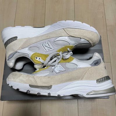 Paperboy × New Balance 992 "Fried Egg"