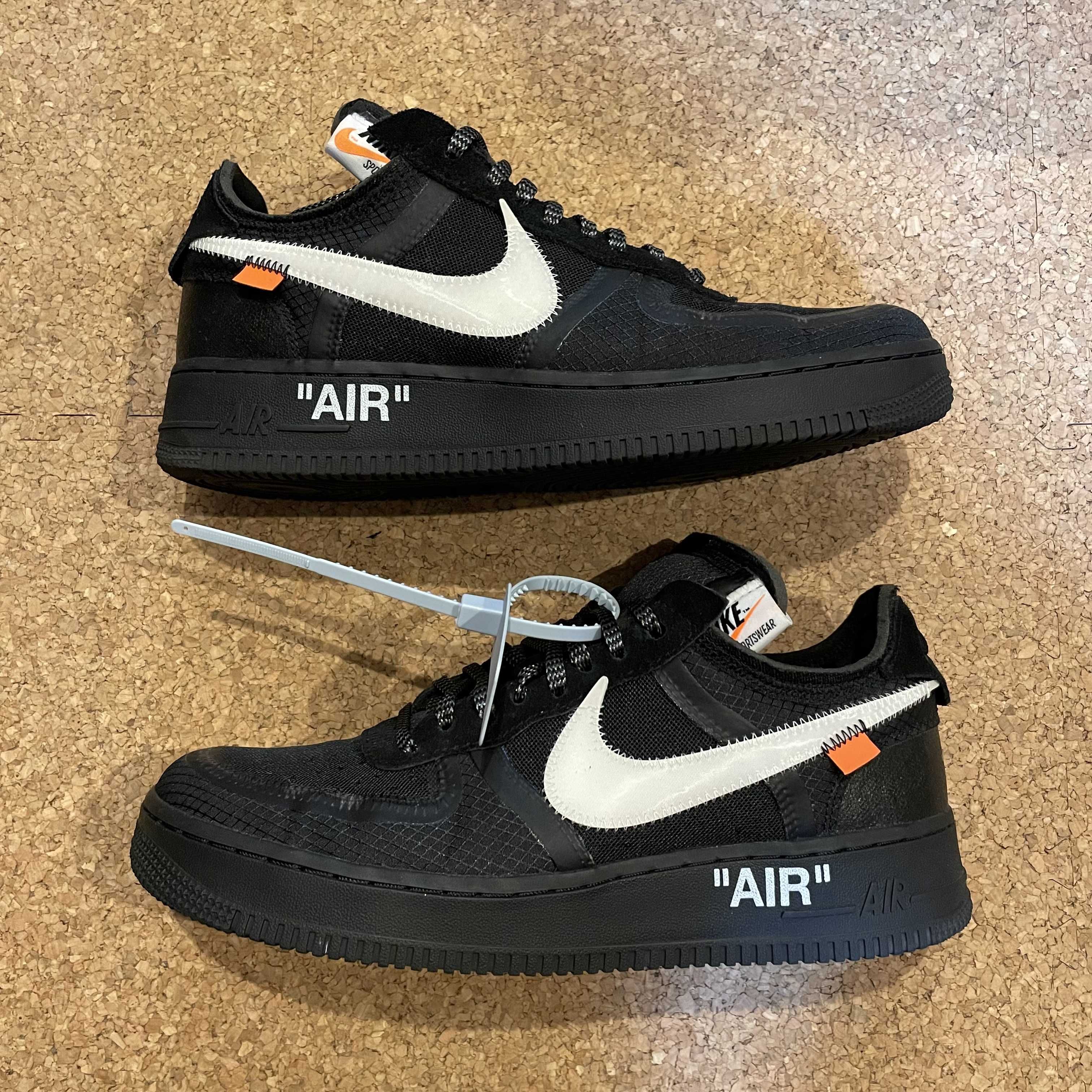 Off-White × Nike Air Force 1 Low "Black"