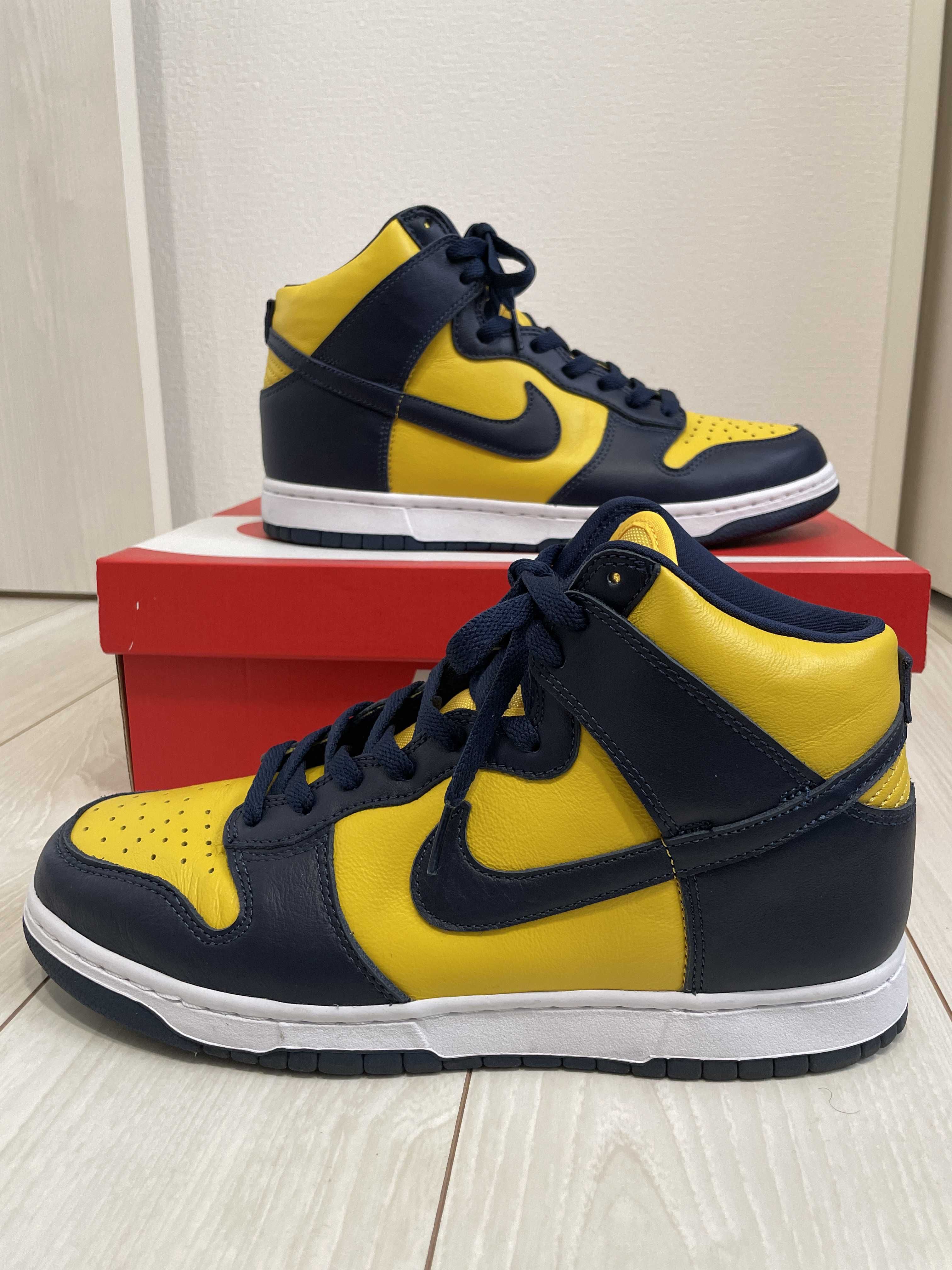 Nike Dunk High "Michigan"