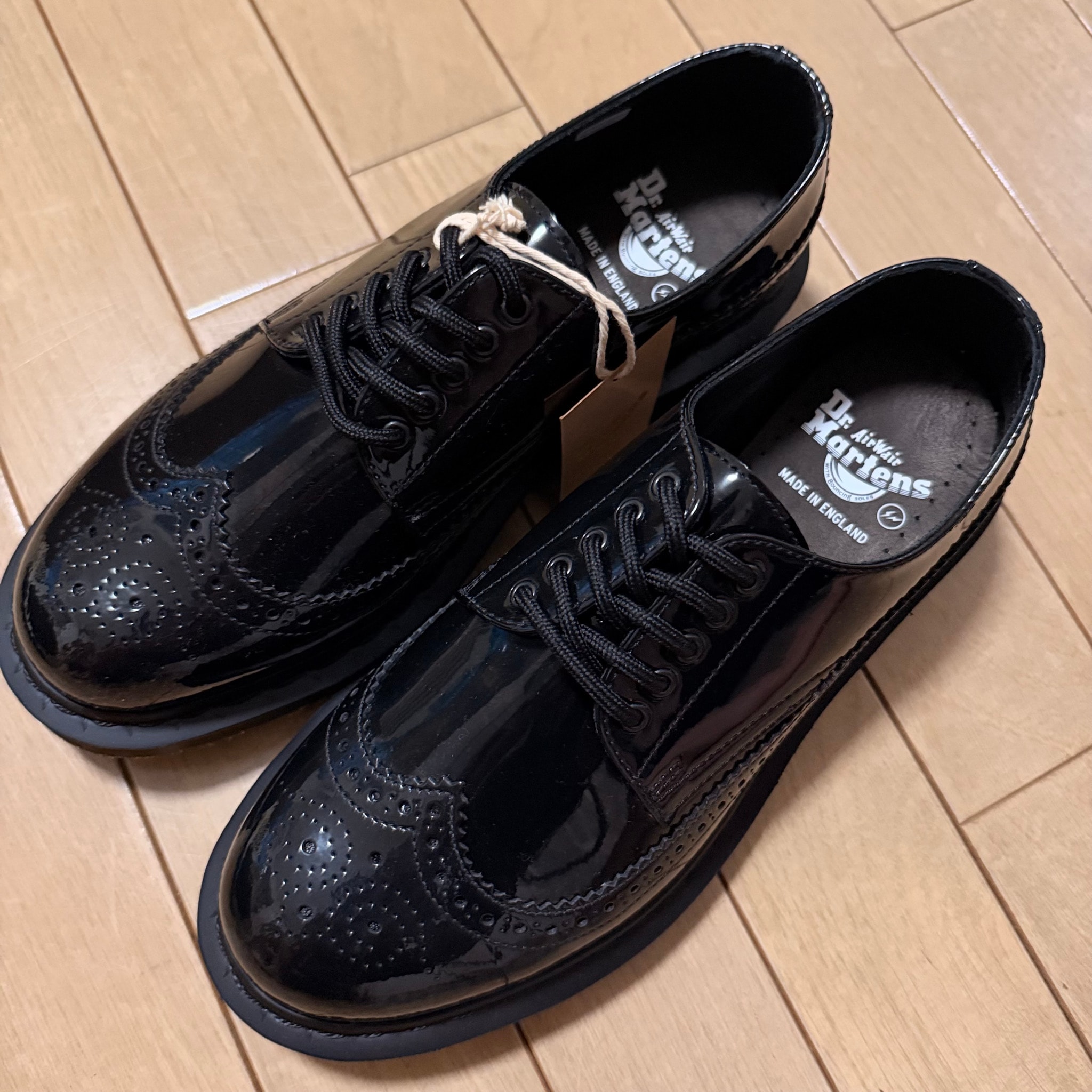 fragment design × Dr.Martens Hollingborn Brogue "Black"