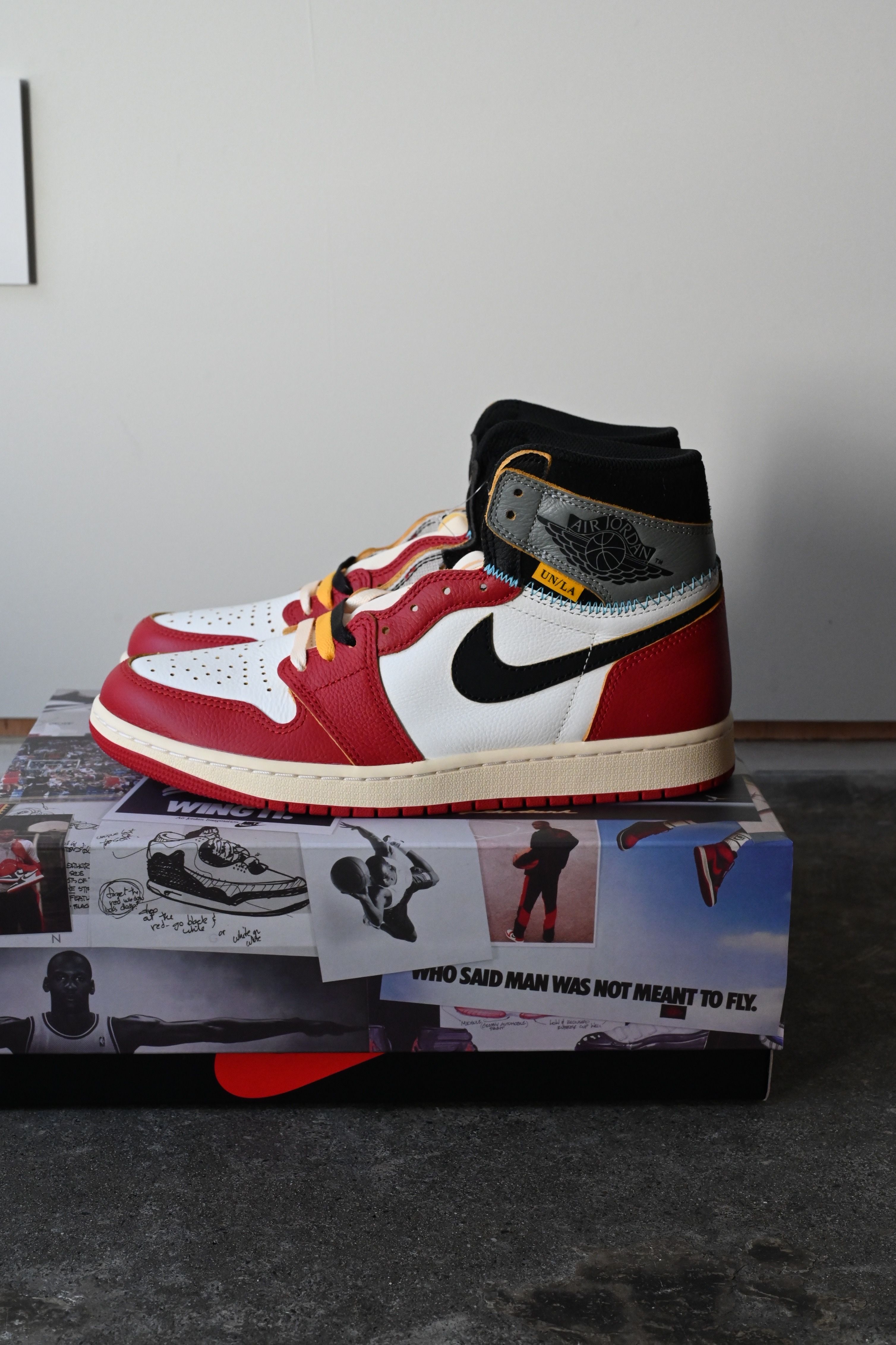UNION × Nike Air Jordan 1 Retro High OG "Chicago/Shadow"