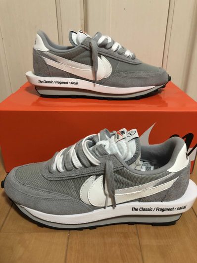 Fragment × sacai × Nike LD Waffle "Light Smoke Grey"
