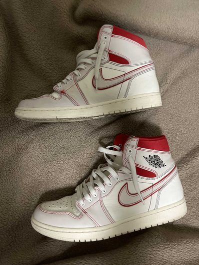 Nike Air Jordan 1 Retro High OG "Sail/University Red"