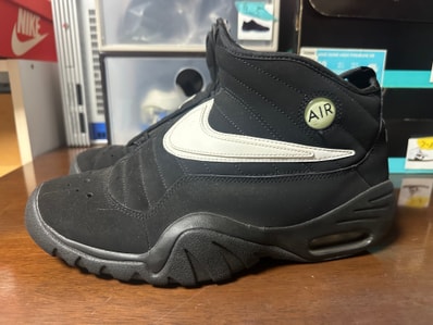 NIKE AIR SHAKE NDESTRUKT "BLACK/WHITE-BLACK-TEAM ORANGE"