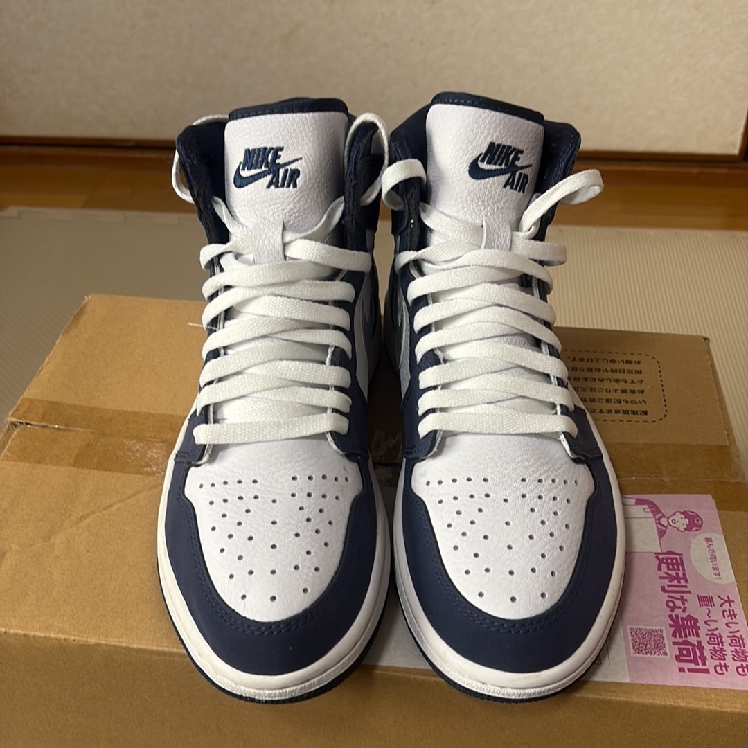 Nike Air Jordan 1 High OG CO.JP "White/Midnight Navy" (2020) (Standard Box)