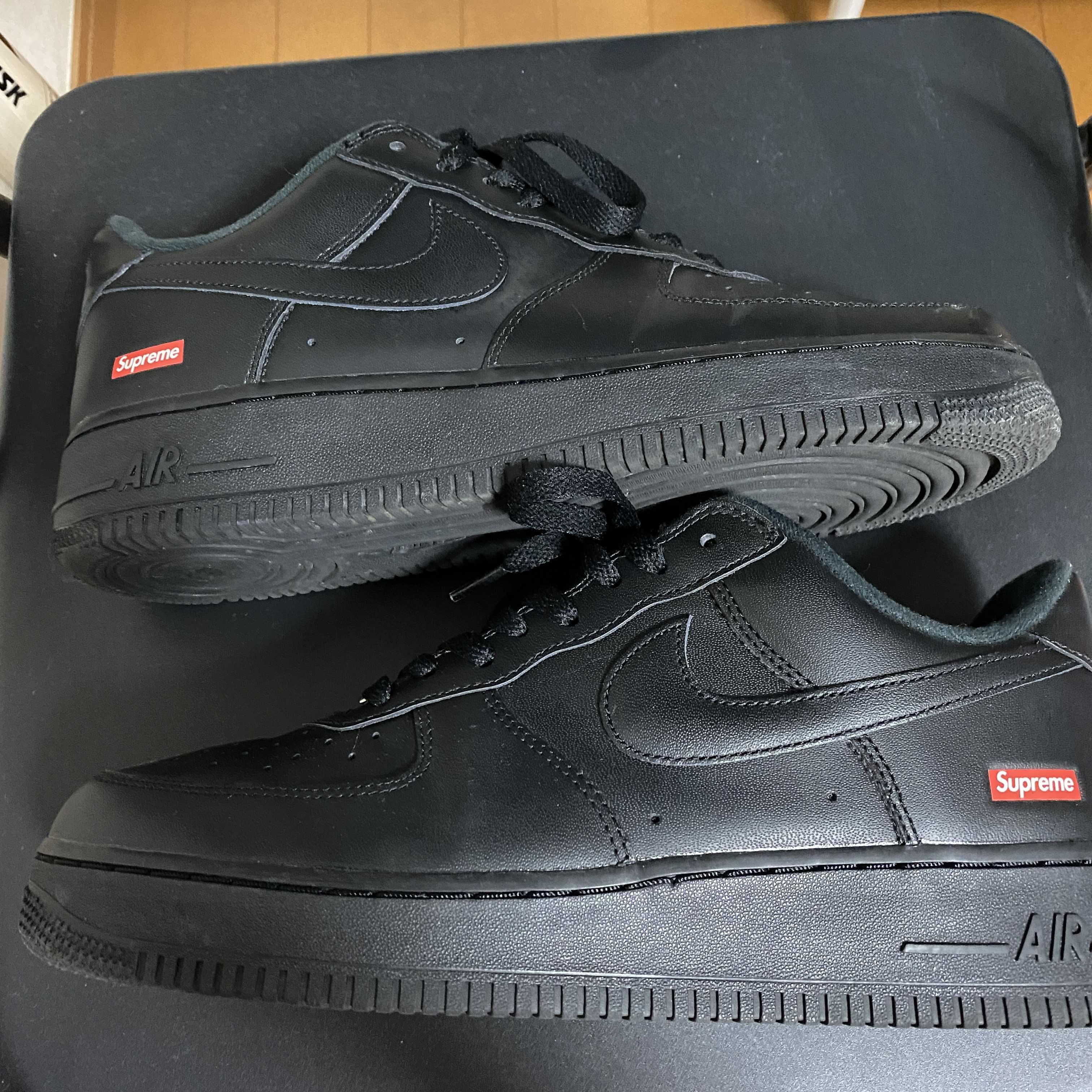 Supreme × Nike Air Force 1 Low "Black"