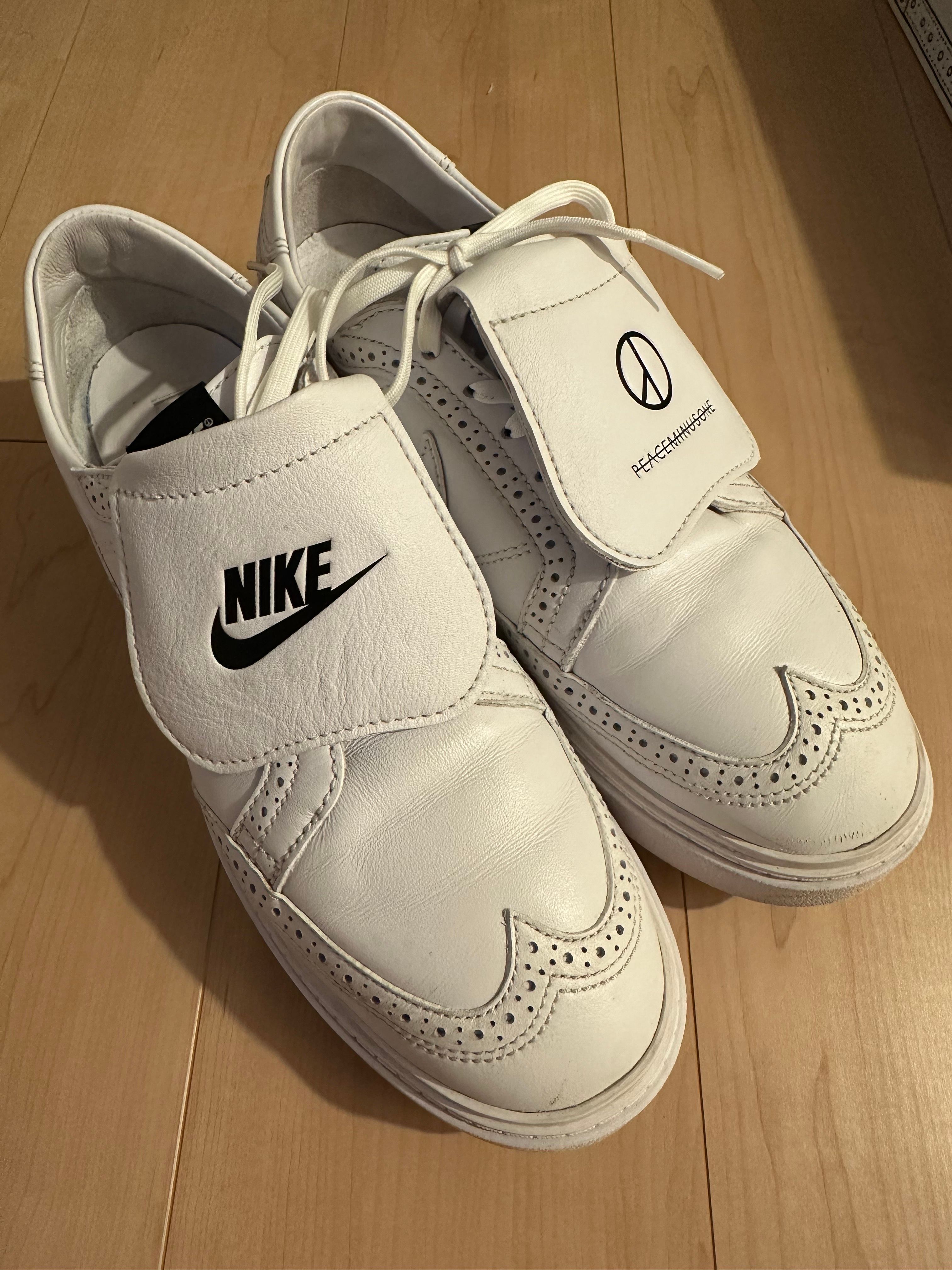 ピースマイナスワン×ナイキ PEACEMINUSONE×Nike Kwondo1 White lowtex_dh2482-100