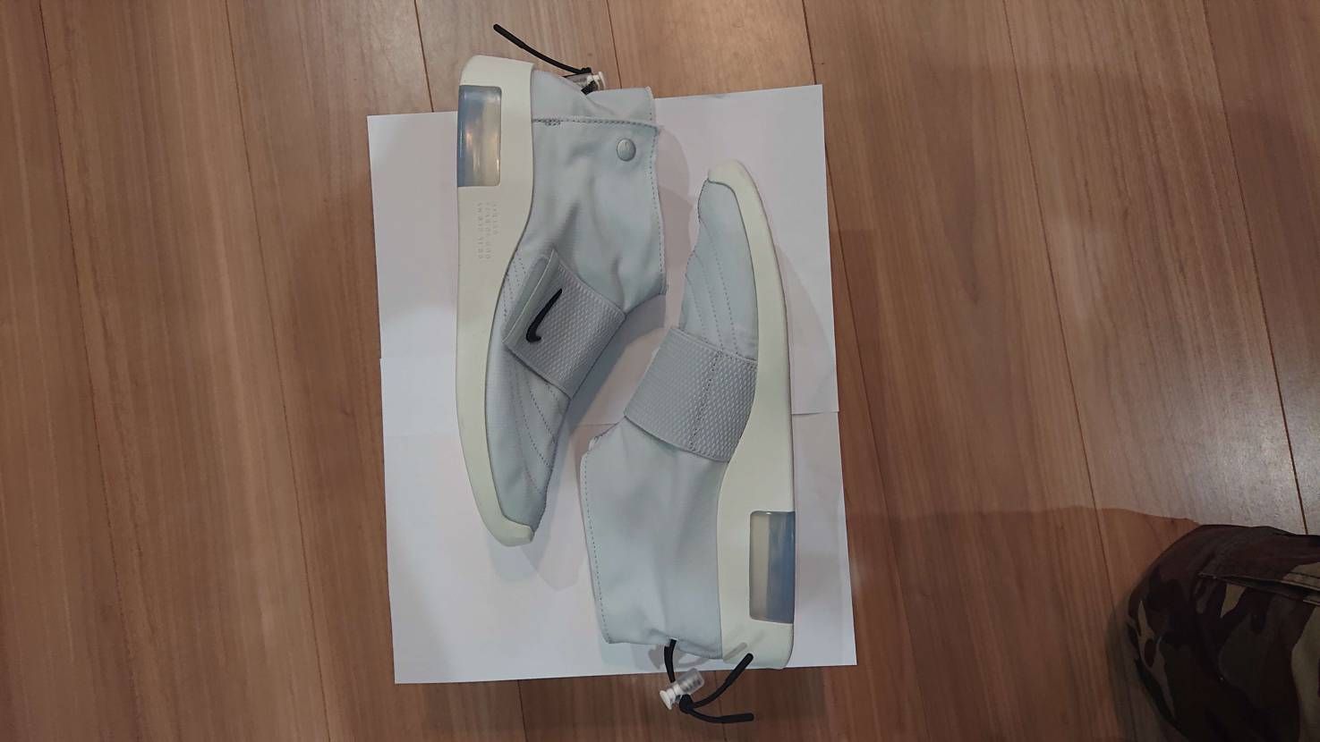 Fear Of God × Nike Air Moccasin "Pure Platinum"