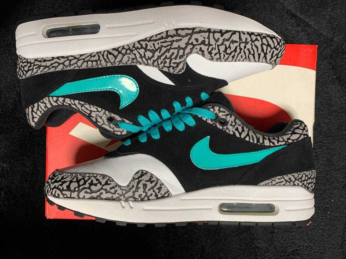 atmos × Nike Air Max 1 Premium Retro "Elephant/Safari" (2017)
