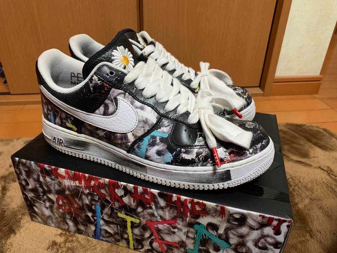 PEACEMINUSONE × Nike Air Force 1 Low Para Noise "Black" / G-DRAGON