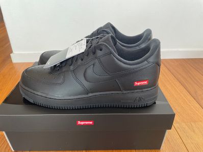 Supreme × Nike Air Force 1 Low "Black"